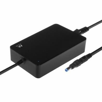 CARGADOR EWENT | 90 W | 8 CLAVIJAS | EW3986 | INVERSOR DE CORRIENTE | INTERIOR | NEGRO