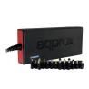 CARGADOR APPROX | 90W | 13 CLAVIJAS INTERCAMBIABLES | NEGRO