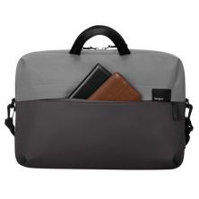 Targus Sagano maletines para portátil 35,6 cm (14") Slip case Negro, Gris