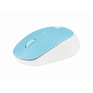 Ratón Natec Harrier 2 | Óptico | Bluetooth 5.1 | 1600 DPI | Azul, Blanco