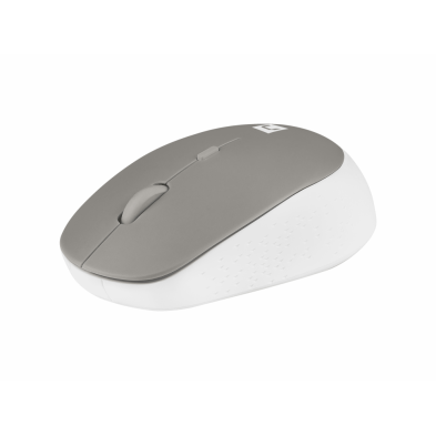 Ratón Natec Harrier 2 | Óptico | Bluetooth 5.1 | 1600 DPI | Gris, Blanco