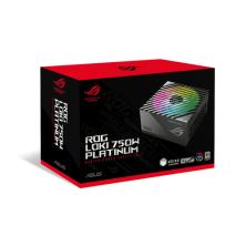 ASUS ROG Loki SFX-L 750W Platinum unidad de fuente de alimentación 20+4 pin ATX Negro, Plata