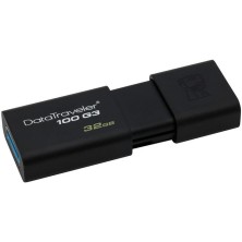 Kingston DataTraveler 32GB USB 3.0 DT100 G3 NEGRO