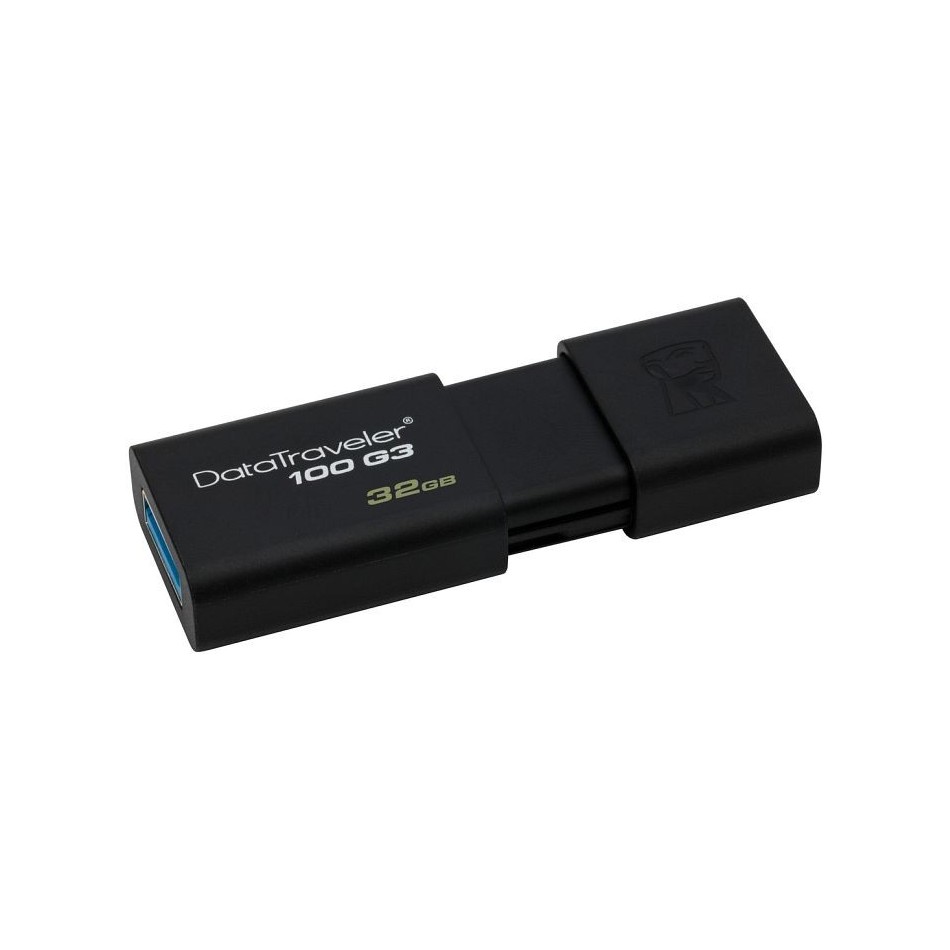 Kingston DataTraveler 32GB USB 3.0 DT100 G3 NEGRO