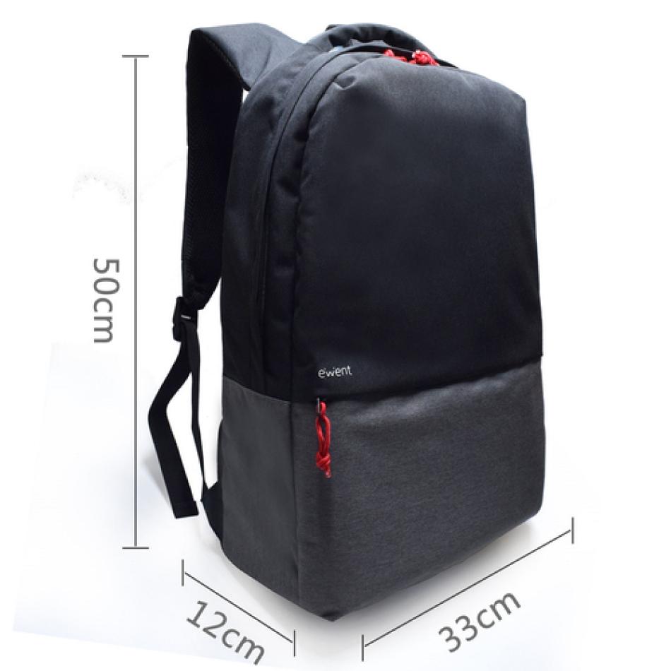 MOCHILA URBAN EWENT PARA EQUIPOS DE 17 3 Y PUERTO USB NEGRO