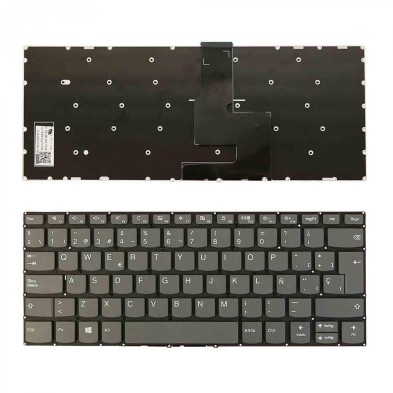 TECLADO PARA LENOVO | IDEAPAD 330-14IKB | AE08L010 | NSK-BZ1SQ 0S | SIN MARCO | GRIS