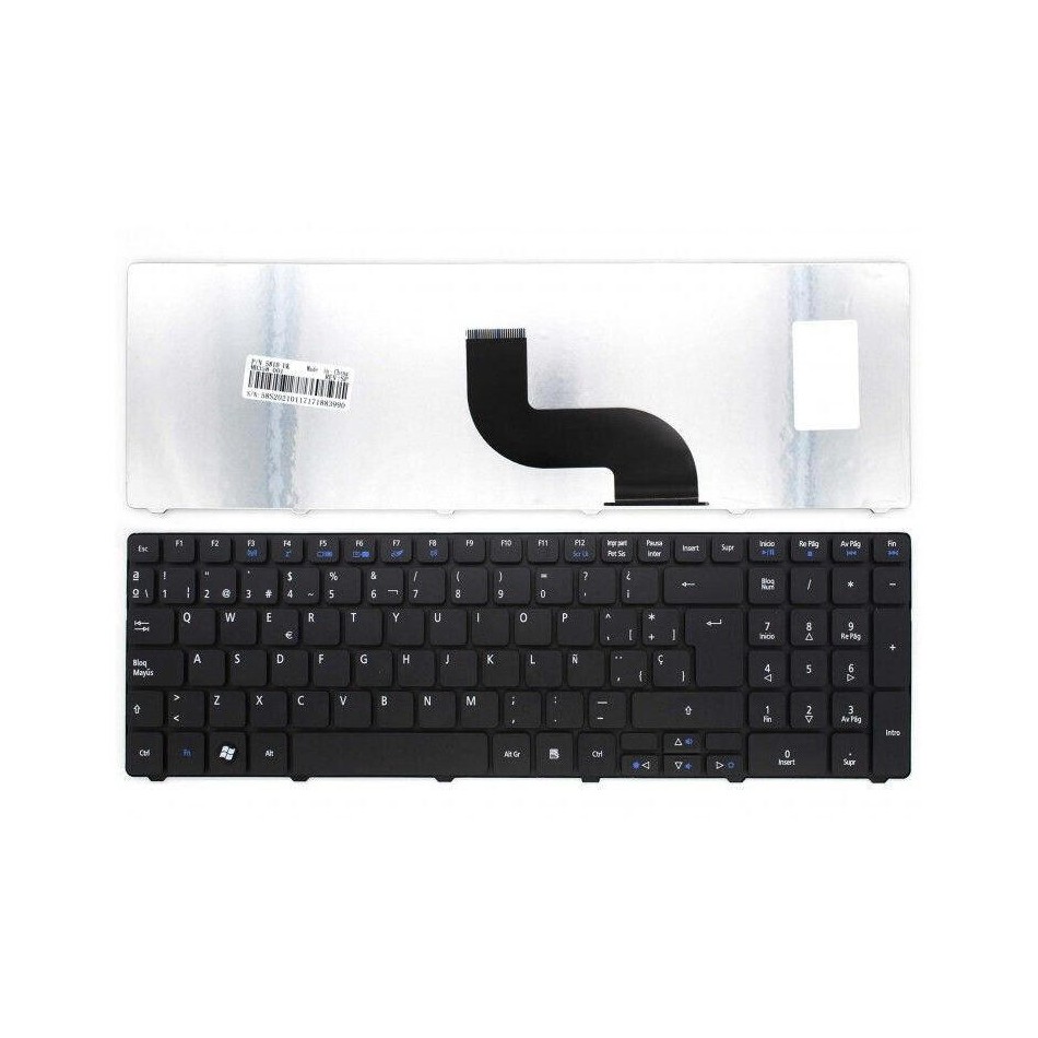 TECLADO PARA PORTÁTIL ACER | AEZYDP00010 | ZYD | 9Z.N3M82.Q0S | AUQ0S | SIN MARCO | NEGRO