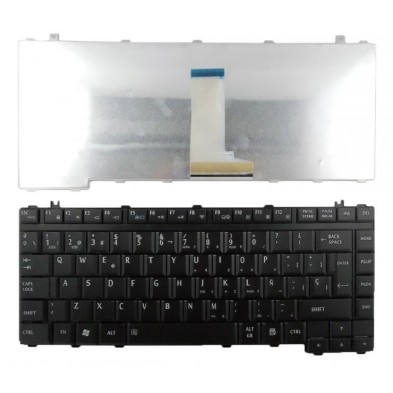 TECLADO PARA PORTÁTIL TOSHIBA | k000068200 | MP-06866GB-9304 | K000053150 | SIN MARCO | NEGRO