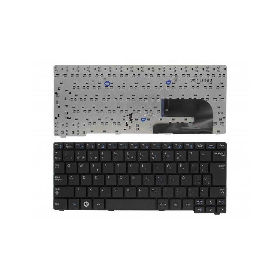 TECLADO PARA PORTÁTIL SAMSUNG | N150 | NP-N120 | NP-N128 | NP-N140 | NP-N145 | SIN MARCO | NEGRO