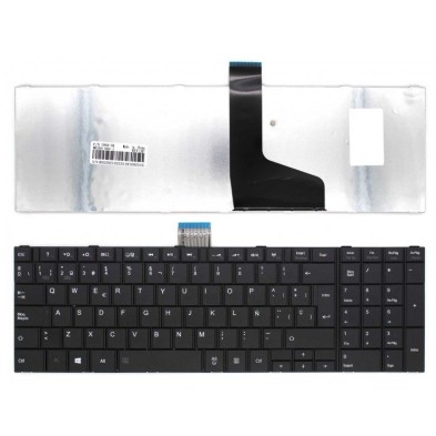 TECLADO PARA TOSHIBA | SATELLITE | L850 | C850 | L850D | L855 | L870 | L870D | SIN MARCO | NEGRO