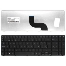 TECLADO PACKARD BELL | EASYNOTE | TK85 | TK11 | TM85 | TM86 | V104730DK2 | SIN MARCO | NEGRO