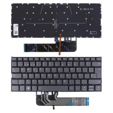 TECLADO PARA PORTÁTIL LENOVO | YOGA | 530-14IKB | 530-14ARR | 730-13IKB | 730-13IWL | SIN MARCO | GRIS