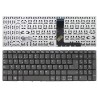 TECLADO PARA LENOVO | IDEAPAD | 320-15ABR | 320-15IAP | 320-15AST | SIN BOTÓN ENCENDIDO | SIN MARCO | GRIS