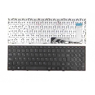 TECLADO PARA PORTÁTIL LENOVO | IDEAPAD | 110-15ISK | 80UD002WGE | CON MARCO | NEGRO