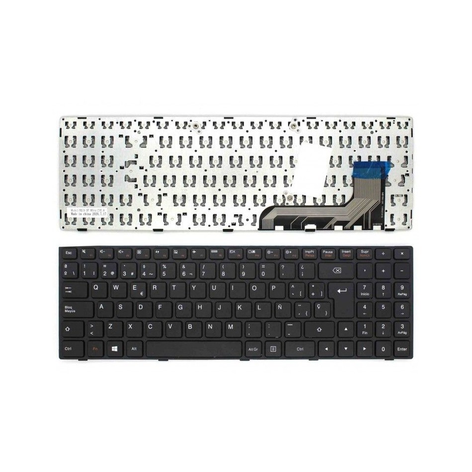 TECLADO PARA PORTÁTIL LENOVO | IDEAPAD | 100 | 15 | CON MARCO | NEGRO