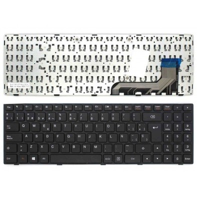 TECLADO PARA LENOVO | IDEAPAD | 100 | 15 | CON MARCO | NEGRO
