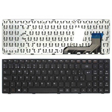 TECLADO PARA PORTÁTIL LENOVO | IDEAPAD | 100 | 15 | CON MARCO | NEGRO