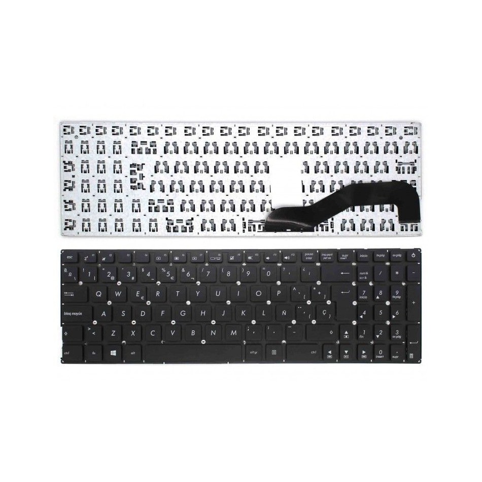 TECLADO PARA PORTÁTIL ASUS | X550C | X540 | X540L | X540S | X540LA | MP-13K96E0-G50 | SIN MARCO | NEGRO