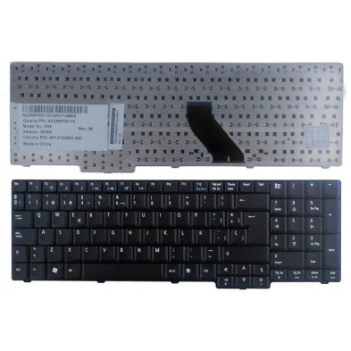 TECLADO ACER | ASPIRE | 5735Z | 5737 | 5735 | 5355 | 5335 | SIN MARCO | NEGRO