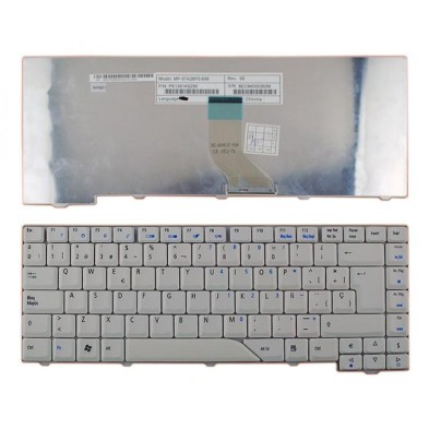 TECLADO PARA PORTÁTIL ACER | ASPIRE | 5315 | 5920 | 5235 | 5320 | SIN MARCO | BLANCO