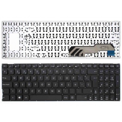 TECLADO PARA PORTÁTIL ASUS | VIVOBOOK | MAX | X541U | A541 | A541U | A541UV | A541UA | SIN MARCO | NEGRO