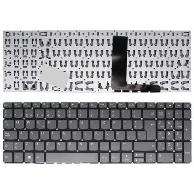 TECLADO PARA PORTÁTIL LENOVO | IDEAPAD | 320-15ABR | 320-15IAP | 320-15AST | 320-15IKB | SIN MARCO | GRIS