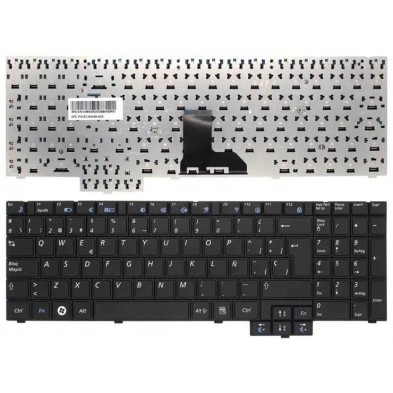 TECLADO PARA PORTÁTIL SAMSUNG | R530 | NP-R530| NP-R528 | RV510 | S3510 | E352 | SIN MARCO | NEGRO