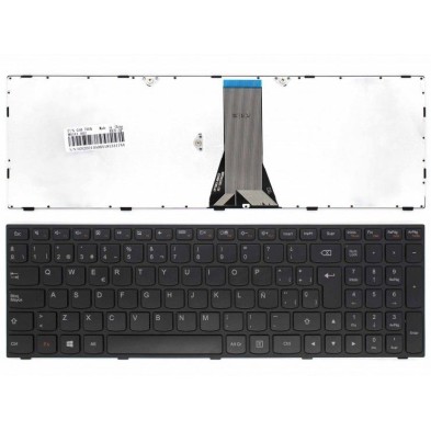 TECLADO PARA LENOVO | IDEAPAD | G50-70 | Z50-70 | G50-30 | Z50 | B50-70 | G500S | G50-80 | CON MARCO | NEGRO