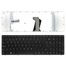 TECLADO PARA PORTÁTIL LENOVO | B590 | B590A | B590G | B570 | B570A | V570 | V570C | Y570 | Z570 | CON MARCO | NEGRO