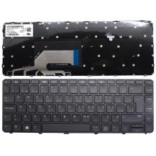 TECLADO PARA PORTÁTIL HP | PROBOOK | 430 G3 | 430 G4 | 640 G2 | 822338-001 | CON MARCO | NEGRO