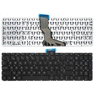 TECLADO PARA PORTÁTIL HP | 15-BS | 15-BW021NS | 15-BW021NV | 9Z.NE1BW.101 | SIN MARCO | NEGRO | (INTRO PEQUEÑO)