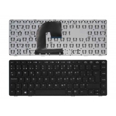 TECLADO PARA HP | ELITEBOOK | 8460P﻿ | 8460W SERIES | CON MARCO | NEGRO