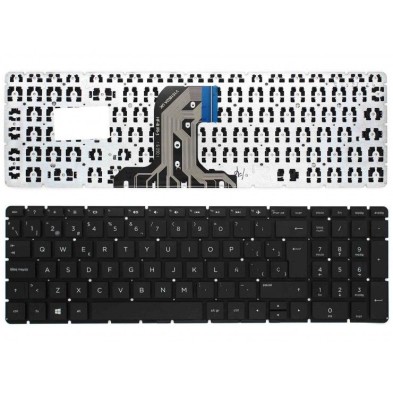 TECLADO PARA HP | PAVILION | 15-AB | 15-AC | 250 G4 | 255 G4 | SG-81300-2BA | SIN MARCO | NEGRO