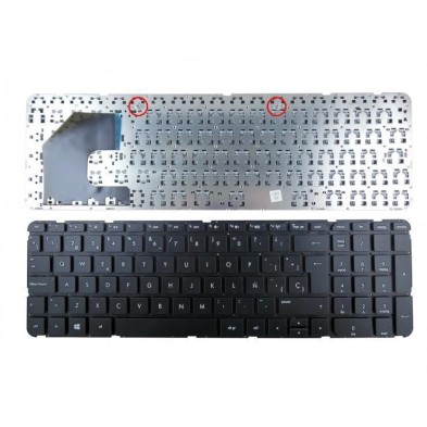 TECLADO PARA PORTÁTIL HP | PAVILION | SLEEKBOOK | 15-B002EE | 701684-071 | AEU36P00310 | SIN MARCO | NEGRO