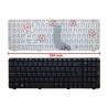 TECLADO PARA HP | COMPAQ | PRESARIO | CQ61 | G61 | V108346ES1 | AE0P6P00310 | SIN MARCO | NEGRO