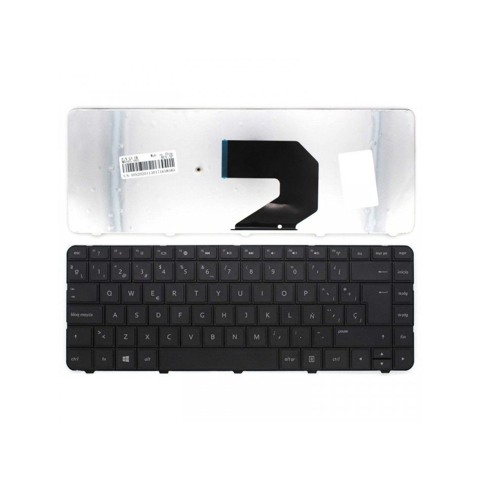 TECLADO PARA PORTÁTIL HP | PAVILION | G6 G6-1000 | G4 | G6S | G6T | G6X | SIN MARCO | NEGRO