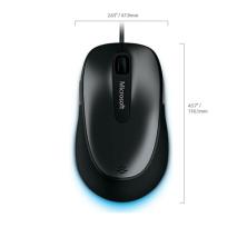 Microsoft Comfort Mouse 4500 for Business ratón Ambidextro USB tipo A BlueTrack 1000 DPI