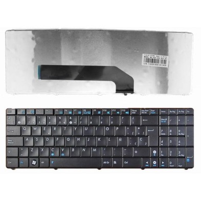 TECLADO PARA ASUS | X5D | F52 | K50 | K70 | P50 | SIN MARCO | NEGRO