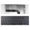 TECLADO PARA PORTÁTIL ASUS | X5D | F52 | K50 | K70 | P50 | SIN MARCO | NEGRO