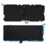 TECLADO PARA PORTÁTIL APPLE | MACBOOK PRO | UNIBODY A1278 | SIN MARCO | NEGRO