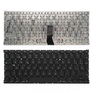 TECLADO PARA APPLE | MACBOOK AIR 13" | A1466 | A1369 | MD760LL/A | MD761LL/A | A1466 | SIN MARCO | NEGRO