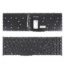 TECLADO PARA PORTÁTIL ACER | SWIFT 3 | SF315-41G | SF315-51G | N17P4 | SF315-52G | SIN MARCO | NEGRO