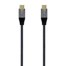 CABLE USB 3.2 | AISENS | DISPOSITIVOS | USB C - USB C | GRIS | 0.6M