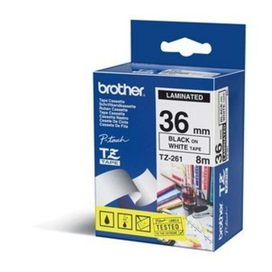 Brother TZe-261 cinta para impresora de etiquetas TZ