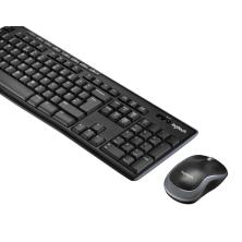 Logitech Wireless Combo MK270 teclado Ratón incluido USB AZERTY Francés Negro