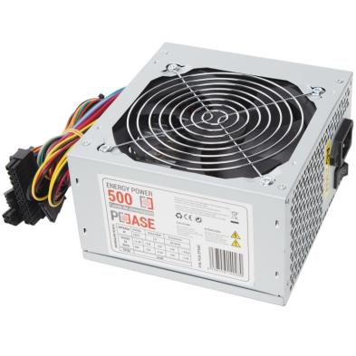 Fuente de Alimentación CoolBox PCCASE EP-500 | ATX | 300 W | 120 mm | Plata