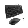 Kit Teclado y Ratón Coolbox COO-KTR-01U | USB | QWERTY | Negro