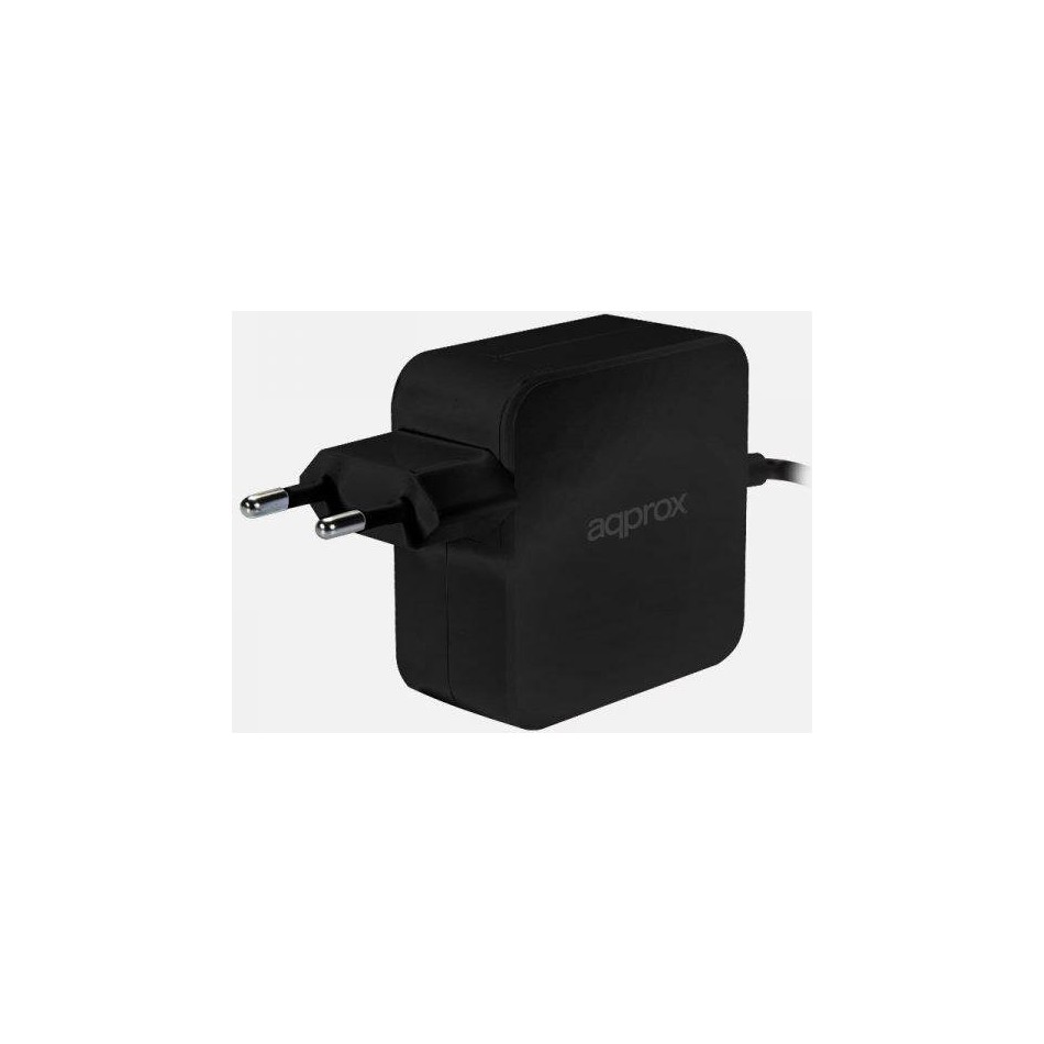 CARGADOR PARA PORTÁTIL | APPROX | APPA90C | 90W | USB TIPO-C | TABLET | SMARTPHONE | NEGRO