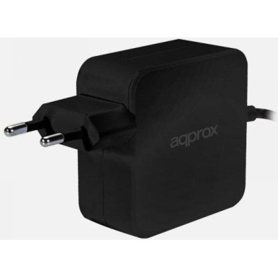 CARGADOR PARA APPROX | APPA90C | 90W | USB TIPO-C | TABLET | SMARTPHONE | NEGRO