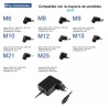 CARGADOR UNIVERSAL | 90W | DE PARED | ULTRA PORTABLE | SONY | SAMSUNG | HP | NEGRO